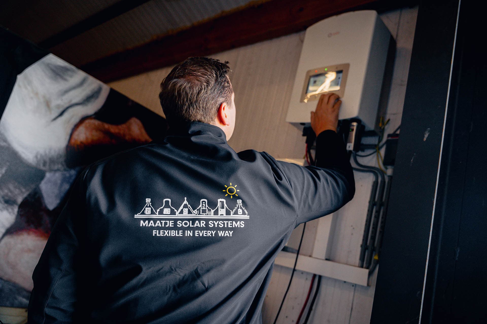 Thuisbatterij geplaatst door Maatje Solar Systems