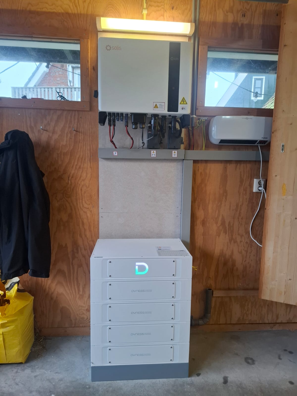 3 fase thuisbatterij installatie